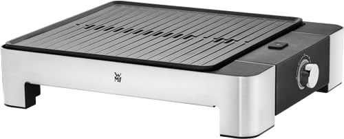 Imagen principal de WMF Lono - Parrilla De Mesa, 1250 W, Acero Inoxidable/Revestimiento An