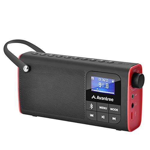 Imagen principal de Avantree SP850-3 en 1 FM Radio Portatil Pequeña con Altavoz Bluetooth