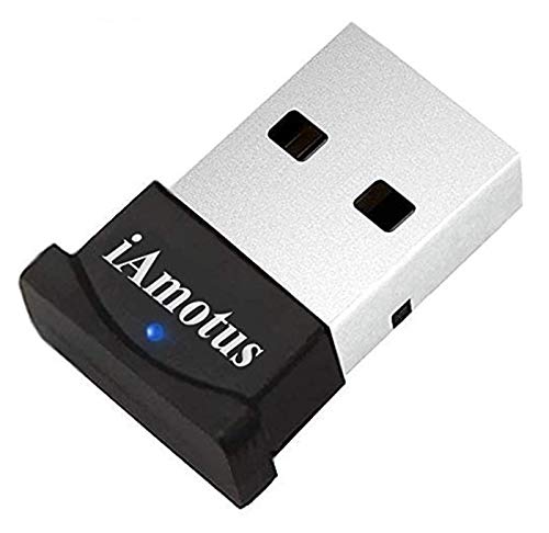 Imagen principal de Adaptador Bluetooth, iAmotus USB Bluetooth 4.0 + EDR Mini Dongle Bajo 