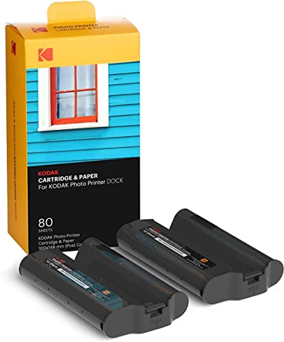 Imagen principal de 4PASS Cartucho (10x15cm) para KODAK Dock y Dock Plus, 80 Hojas