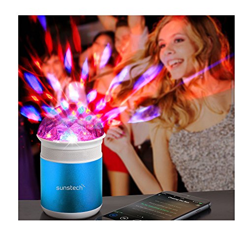 Imagen principal de Sunstech SPBTDISCOBL - Altavoz inalámbrico, Color Azul