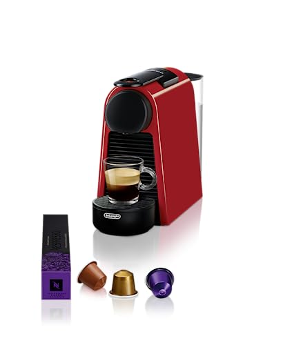 Imagen principal de Nespresso De'Longhi Essenza Mini EN85.R - Cafetera monodosis de cápsu