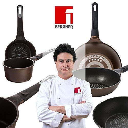 Imagen principal de Sacher PK406 59627 Juego de Útiles de Cocina y Sartén Wok, Multicolo