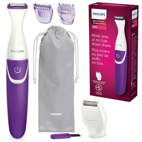 Imagen principal de Philips Bikini Genie BRT383/50 - Recortadora inalámbrica para depilac