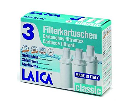 Imagen principal de Laica 3 filtros Multi-Flux (Classic) Blanco, 3 Unidad (Paquete de 1), 