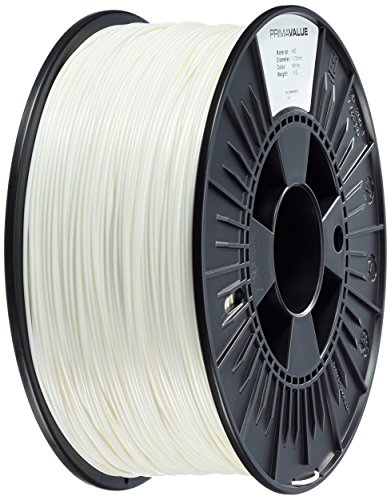 Imagen principal de Prima Filaments PV-ABS-175-1000-WH PrimaValue Filamento ABS, 1.75 mm, 