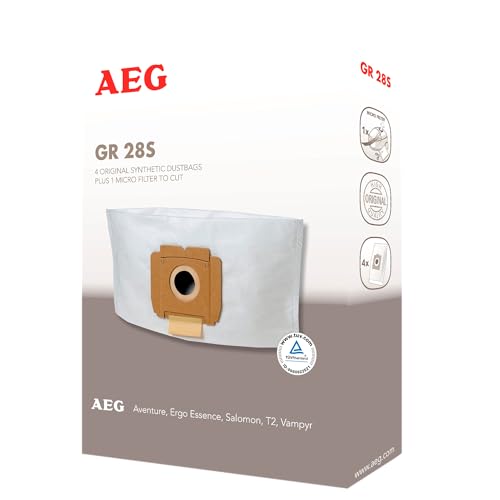 Imagen principal de AEG GR28S Pack 4 Bolsas + Filtros, para VX3, Vampyr CE, Vampyr Classic