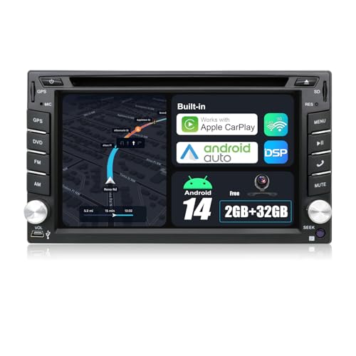 Imagen principal de JOYX 2 DIN Autoradio Universal Estereo Navegacion | 6.2 Pulgadas | Lib