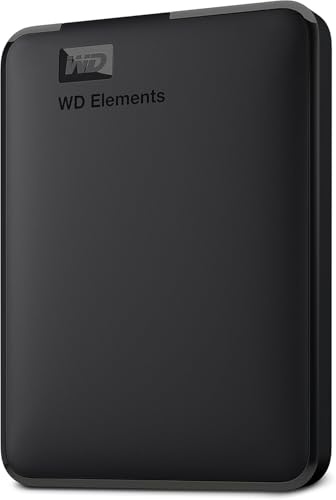 Imagen principal de WD 2TB Elements, Disco duro externo portátil, USB 3.0, Negro