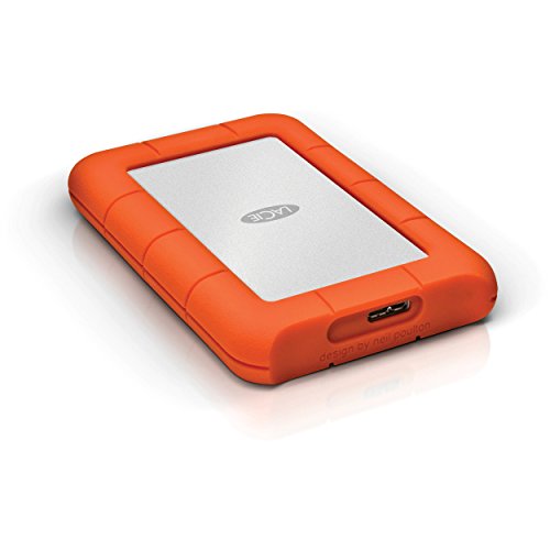 Imagen principal de LaCie Rugged Mini, 1 TB, 2.5 Pulgadas, Disco Duro Externo portátil pa