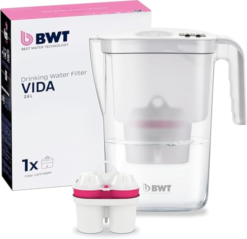 Imagen principal de BWT Filtro de agua Vida White de 2,6 L | Filtro con 1 cartucho de filt