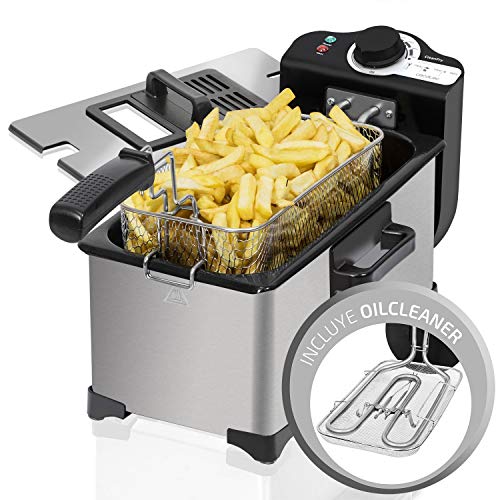 Imagen principal de Cecotec Freidora CleanFry 3L. 3L, temperatura hasta 190 ° C, recipien