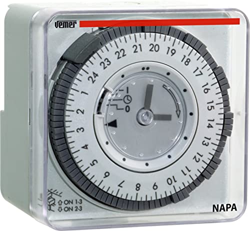 Imagen principal de VEMER VP884100 NAPA D - Interruptor Horario Electromecánico, Temporiz