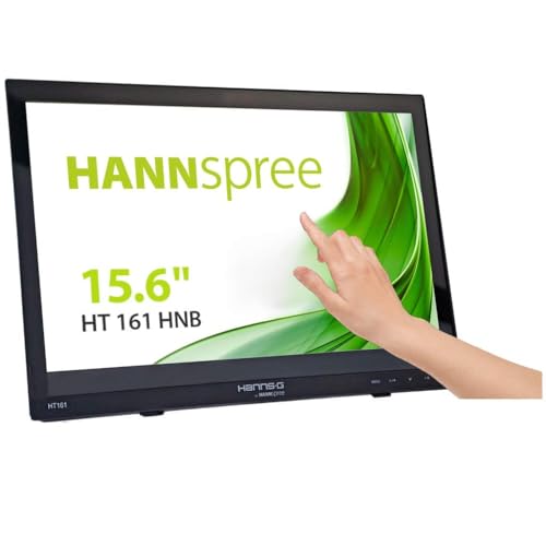 Imagen principal de Hannspree HT HT161HNB 15.6 1366 x 768Pixeles Multi-touch Mesa Negro - 