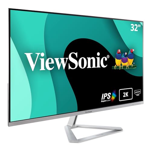 Imagen principal de Nevir Viewsonic VX3276-2K-MHD 32 WQHD, Panel IPS, HDMI, DP, mDP, Eye-C