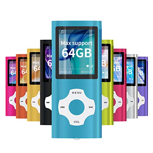 Imagen principal de Mymahdi MP3/MP4 Portable Player,Lightblue with 1.8 Inch LCD Screen and