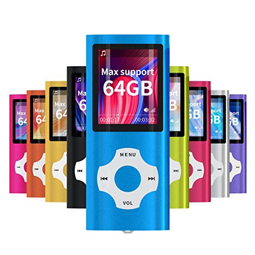 Imagen principal de Mymahdi Reproductor portátil MP3 / MP4, Azul Oscuro con Pantalla de 1
