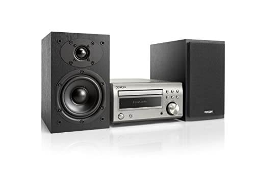Imagen principal de Denon D-M41 - Microcadena con lector de CD y Bluetooth, color plata y 
