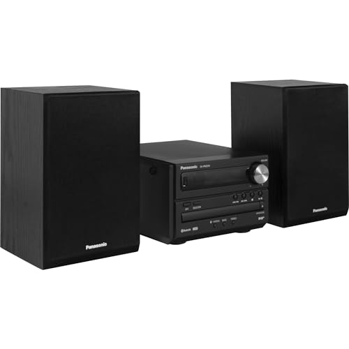 Imagen principal de Panasonic SC-PM254EG-K - Micro con Sistema Hi-Fi (Bluetooth, Dab+, CD,