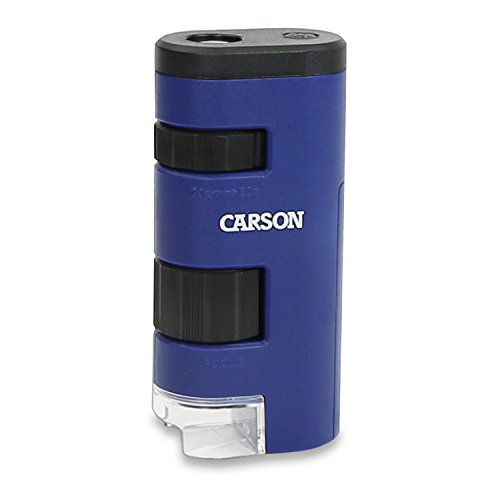 Imagen principal de Carson PocketMicro Mini Microscopio de Bolsillo con iluminación LED, 