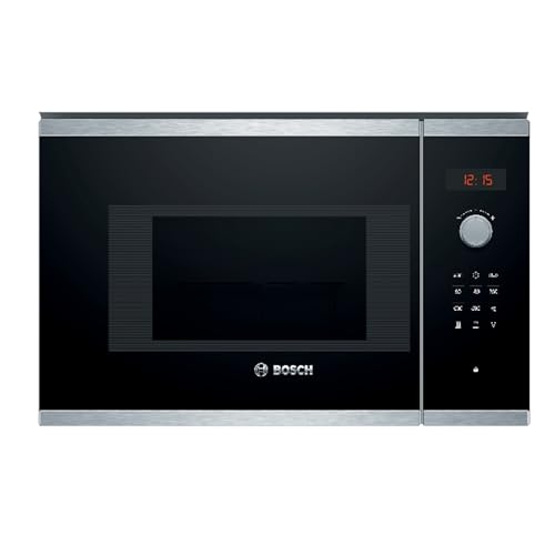 Imagen principal de Bosch - Microondas Integrable, 800 W, 20 litros, Serie 4, Grill, Negro