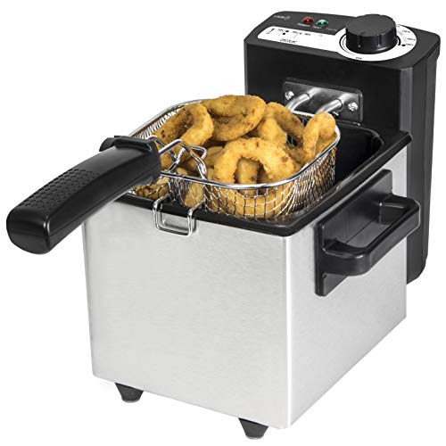 Imagen principal de Cecotec Freidora Eléctrica con Aceite CleanFry 1,5l. 1000 W, Capacida