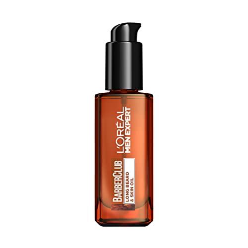 Imagen principal de L'Oreal Men Expert Barber, Aceite para barba larga de uso diario, Enri