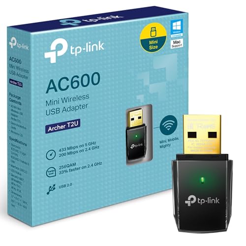 Imagen principal de TP-Link Archer T2U - Adaptador WiFi USB AC600 Mbps, Receptor WiFi para