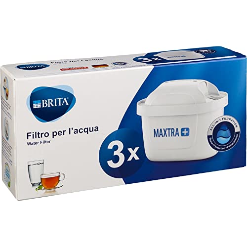 Imagen principal de BRITA Maxtra+ Filtros de Agua, Acrílico, Blanco, 3 Unidad (Paquete de
