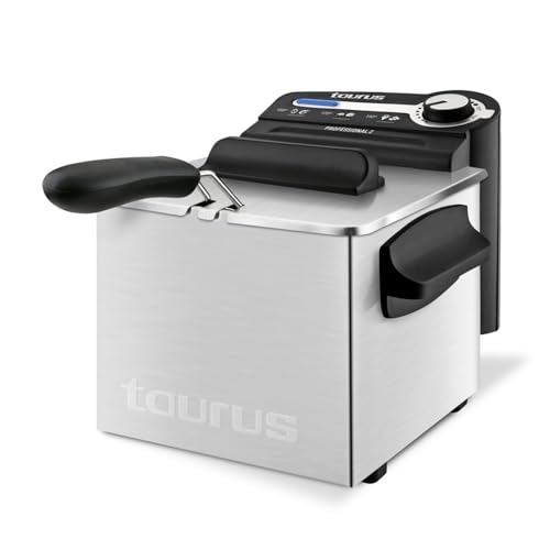 Imagen principal de Taurus Professional 2 Plus Freidora, 2 litros, 1700 W, 18/8 Stainless 