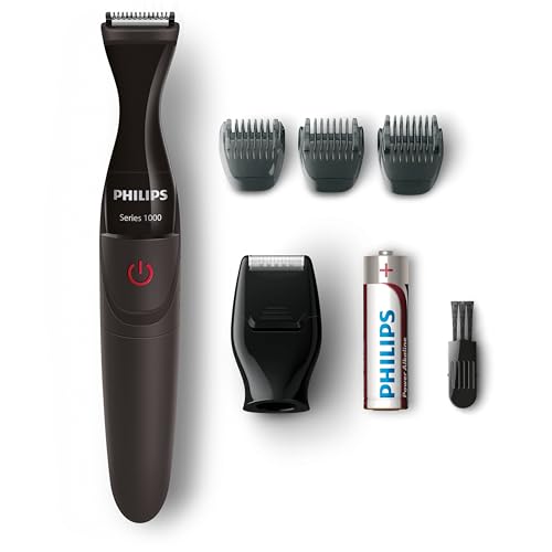 Imagen principal de Philips MG1100 / 16 Recortadora de precisión 3 peines de barba y mini