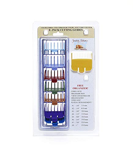 Imagen principal de WAHL KIT 8 PEINES 03170417 COLORES