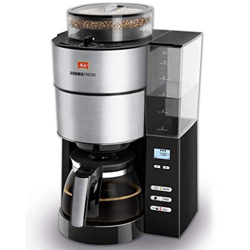 Imagen principal de Melitta 1021-21 Cafetera de Goteo, 1000 W, 1.25 litros, Acero Inoxidab