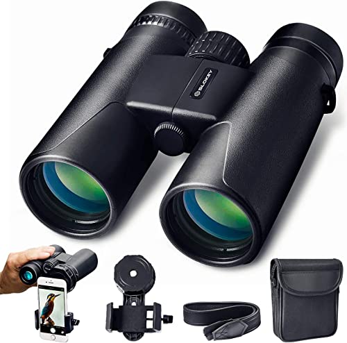 Imagen principal de Prismáticos 10x42 Slokey, Compactos y Potentes con Visión Nocturna; 