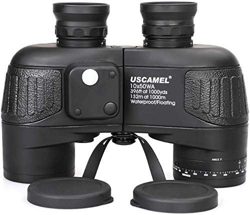 Imagen principal de USCAMEL 10X50 Prismáticos para Adultos, Prismáticos Marinos con Tel