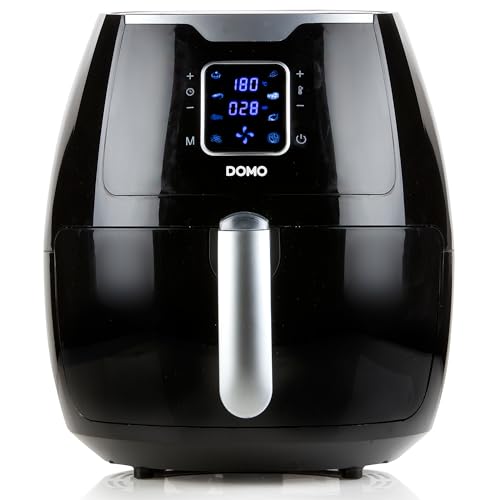 Imagen principal de Domo DELI-FRYER XXL Hot air fryer 5,5 L Solo Negro, Plata Independient