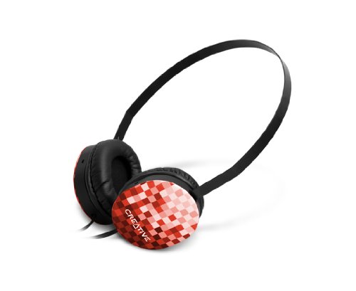Imagen principal de Creative 51EF0330AA006 - Auriculares de diadema cerrados, rojo