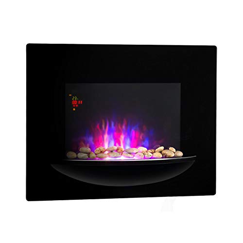 Imagen principal de Klarstein Feuerschale - Chimenea eléctrica de Pared, Potencia 1800 W,