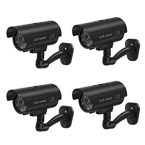 Imagen principal de BW Cámara Seguridad Falsa Interior Exterior Calidad x 4 Intermitente 