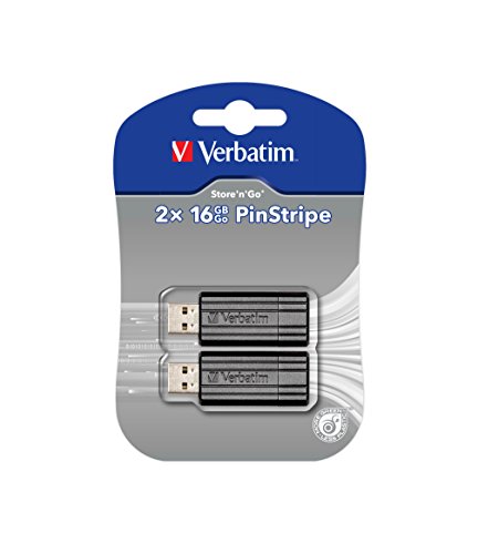Imagen principal de Verbatim Pinstripe - Unidad Flash USB (16 GB, USB Tipo A, 2.0, 8 MB/s,