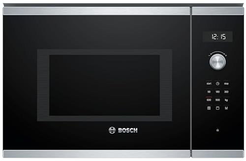 Imagen principal de Bosch BEL554MS0 - Microondas integrable con grill Serie 6, 25L, 900W, 