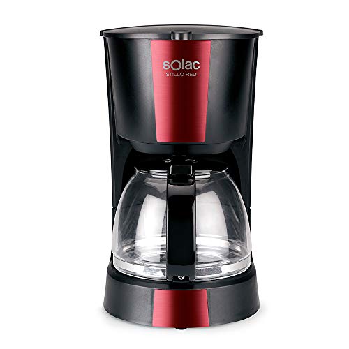 Imagen principal de Solac CF4029 Stillo Red Cafetera de Goteo de 1,2 litros, 12 Tazas de c