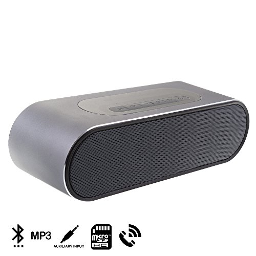 Imagen principal de Silica DMT143GREY - Altavoz Bluetooth con Carcasa metálica H2, Color 