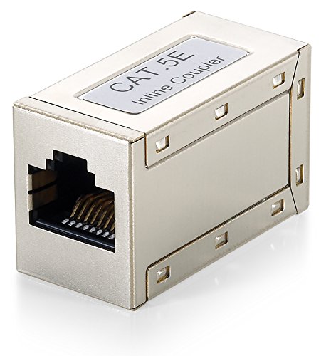 Imagen principal de Adaptador Empalmador RJ45 Cat5e Hembra/Hembra