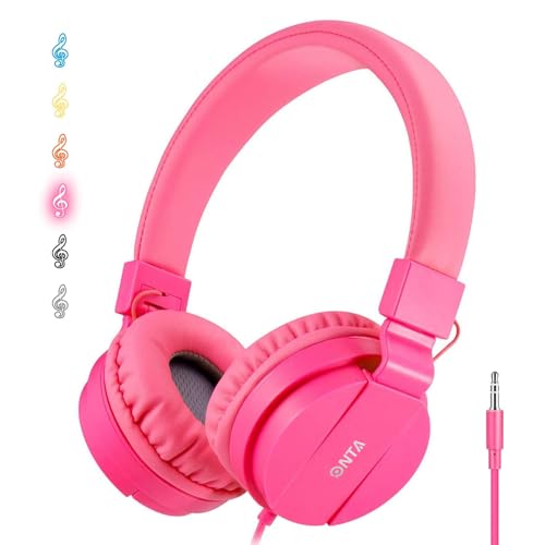 Imagen principal de ONTA® Auriculares para Niños, Plegables y Cómodos Con Material Segu