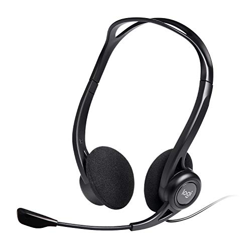 Imagen principal de Logitech 960 Auriculares con Cable, Sonido Estéreo con Micrófono con