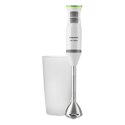 Imagen principal de Taurus Bapi 850 Inox - Batidora de Mano, 850 W, Bate y Pica Hiello, Ag