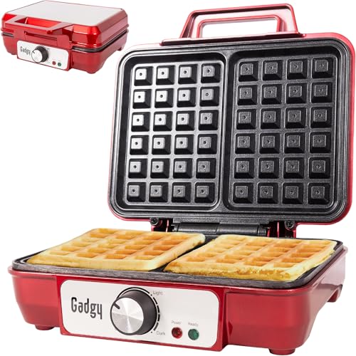 Imagen principal de Gadgy Waffle Maker Profesional 1000W ? Gofrera Eléctrica con Revestim