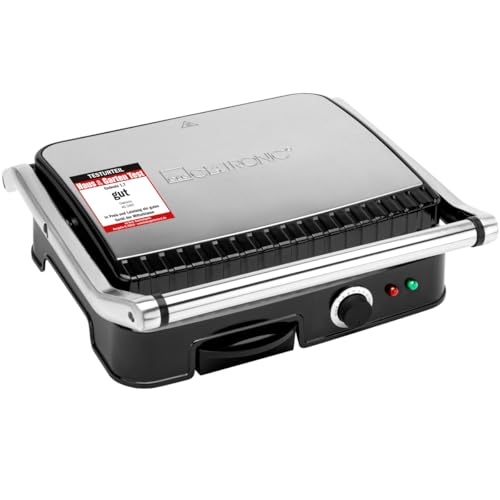 Imagen principal de Clatronic KG 3487 Grill de Asar con Tapa Basculante, 2000 W, Acero Ino