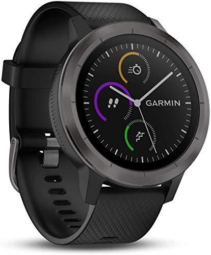 Imagen principal de Garmin Vivoactive 3 - Smartwatch con GPS y pulso en la muñeca, Negro 